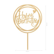 Toper dekora happy birthday 